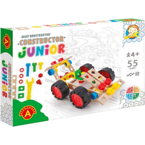 Constructor Junior Raceauto 55 stuks