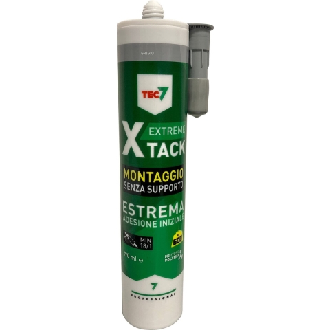 TEC7 X-Tack Montagekit - Grijs - Koker - 290ml