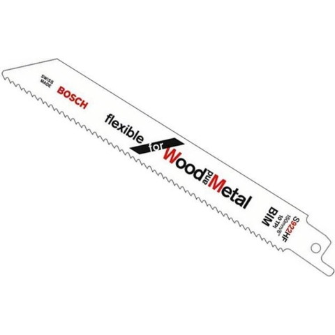 Bosch 2608656016 / S 922 HF Reciprozaagblad - 150 X 10TPI - Hout/Metaal (5st)