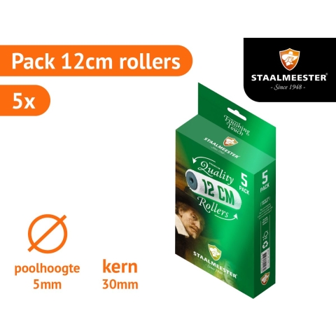 Staalmeester Viltrol Voor Alle Verfsoorten - 12cm (5st)