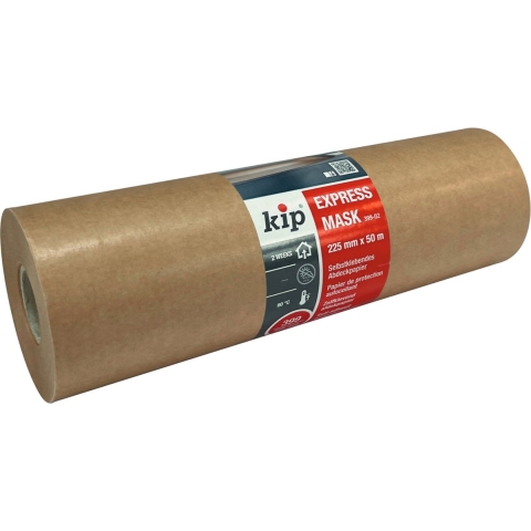 Kip 399 Express Mask Zelfklevend Maskeerpapier - Bruin - 225mm X 50m