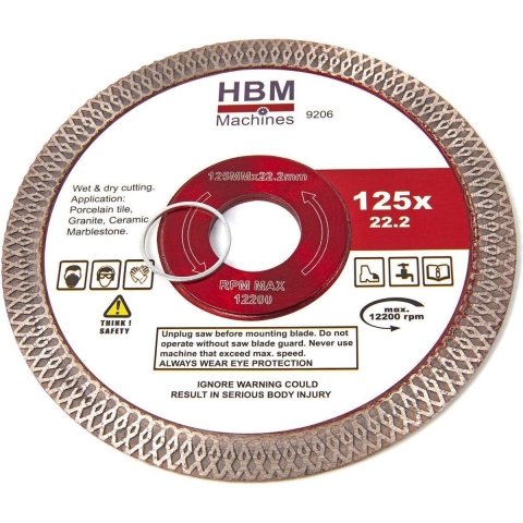 HBM 115 mm PROFI diamant doorslijpschijf (2 stuks)