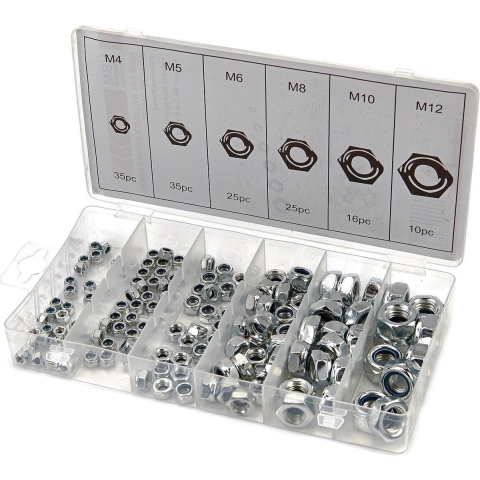 HBM 146-delige borgmoeren assortiment