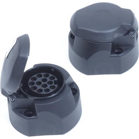 Stekkerdoos 13-polig plastic