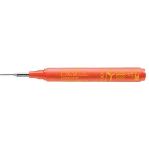 PICA 150/40 markeerstift diepe gaten Basic ROOD