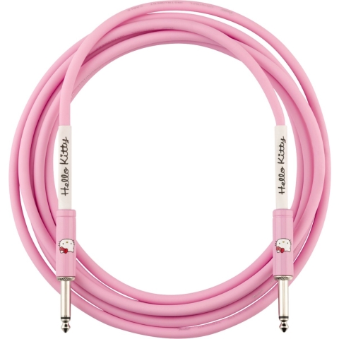 Fender Kabel Hello Kitty Pink, Jack-Jack, 3m