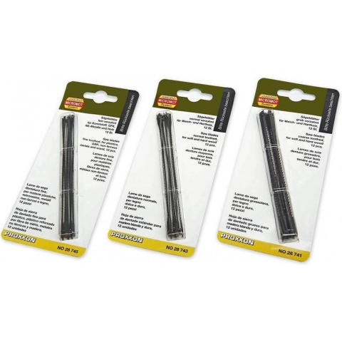 PROXXON figuurzaagjes 18TPI 12 st