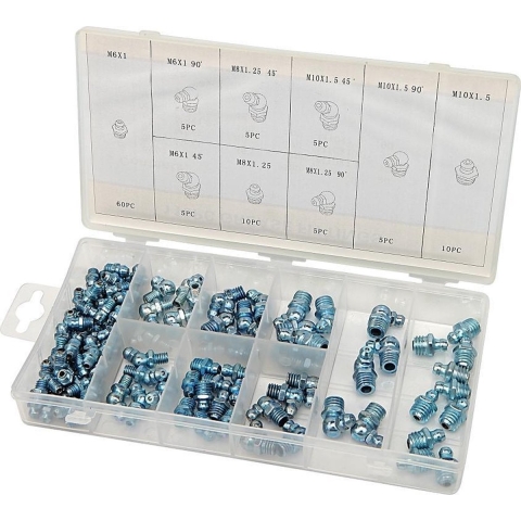 HBM 110-delig vetnippel assortiment