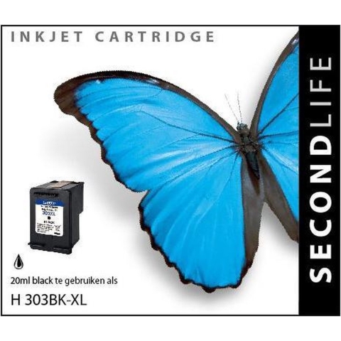 Secondlife HP 303 XL Zwart