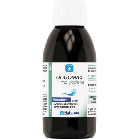 Nutergia OLiGOMAX Molybdeen | 150 ml