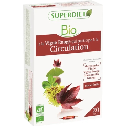 Superdiet Complex Circulatie Bio | 60 capsules