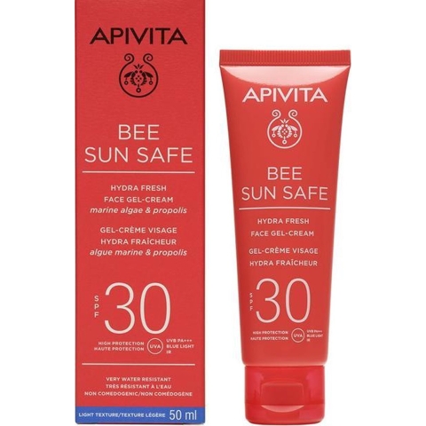 Apivita Bee Sun Safe Hydra Fresh Gel-Crème Gezicht SPF 30 | 50 ml