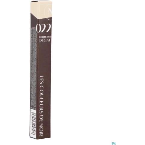 Couleurs de Noir Correcteur d'Eclat 022 Moyen | 2,5 ml