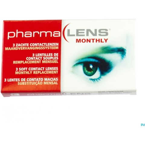 Pharmalens Monthly Contactlenzen +4.50 | 3 stuks