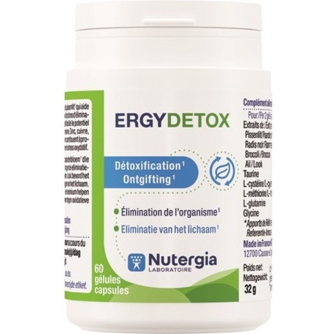 Nutergia Ergydetox | 60 capsules