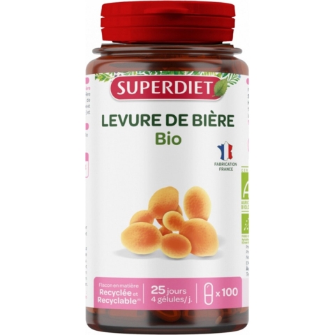 Superdiet Biergist Bio | 100 capsules