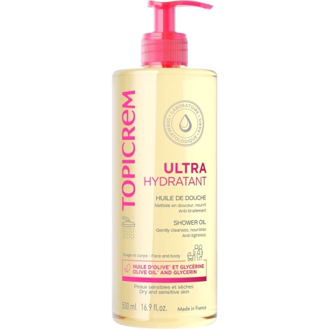 Topicrem Ultra Hydratant Doucheolie | 500 ml