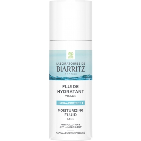 Laboratoires de Biarritz Hydra-Protect+ Hydraterende Fluid Gezicht Bio | 50 ml