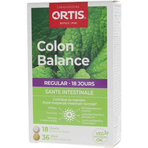 Ortis Colon Balance Regular | 54 tabletten