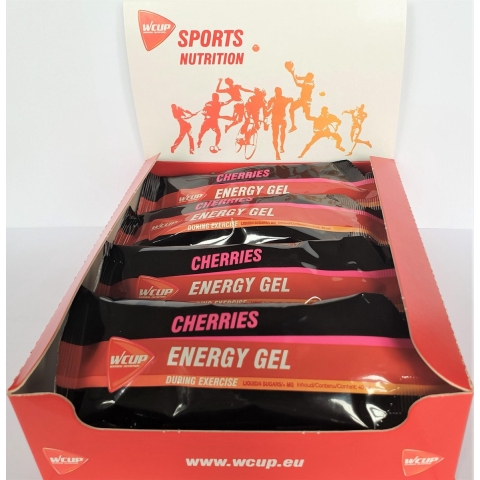 WCUP Energy Gel Kers | 12 x 40 ml