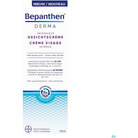 Bepanthen Derma Intensieve Gezichtscrème | 50 ml