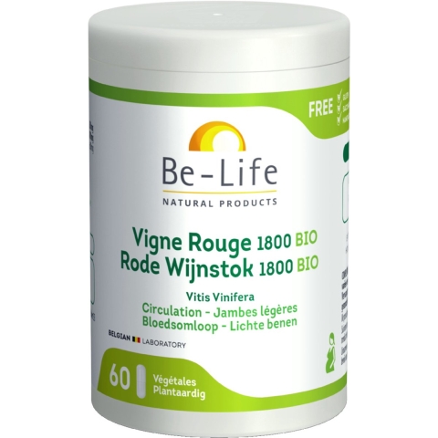 Be-Life Rode Wijnstok 1800 | 60 capsules