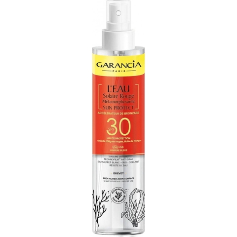 Garancia Metamorfoserend Rood Zonnewater Sun Protect SPF 30 | 150 ml
