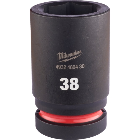 Milwaukee Accessoires SHOCKWAVE Slagdop 1" diep 38mm | 1 stuk - 4932480430