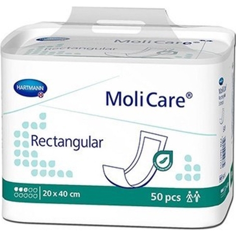 MoliCare Rectangular 3 Druppels 20 x 40 cm | 50 stuks