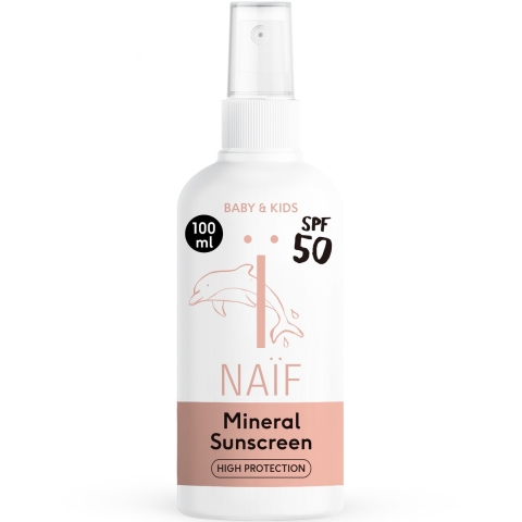 Naïf Baby&Kids Mineral Sunscreen Spray SPF50 | 100 ml