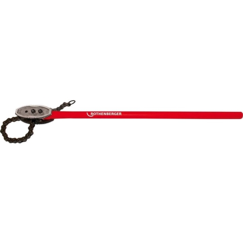 Rothenberger Kettingpijptang | totale lengte 940 mm spanwijdte 114 mm | voor buizen 4 inch | 1 stuk - 70244 70244
