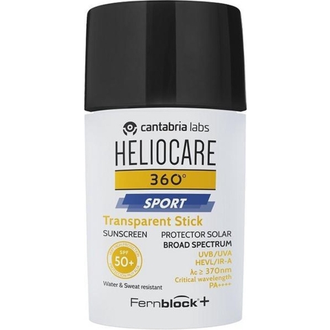 Heliocare 360° Sport Transparent Stick | 25 g