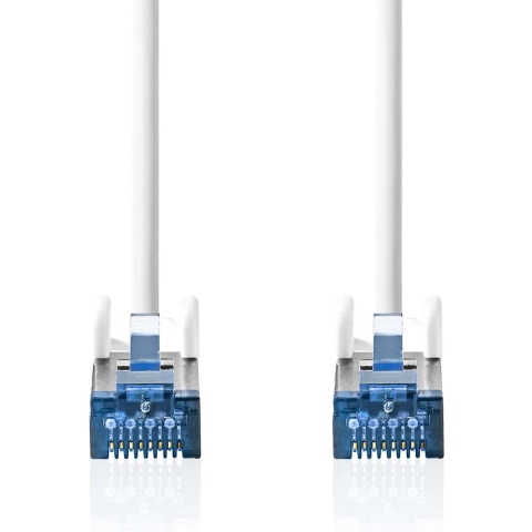 Nedis CAT6a netwerkkabel | S/FTP | RJ45 Male | RJ45 Male | 10.00 m | Rond | LSZH | Wit | Doos - CCGB85330WT100