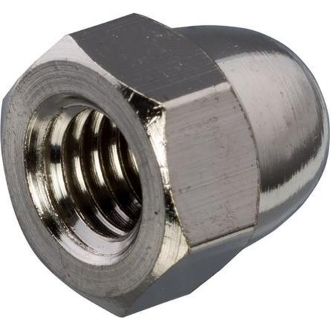 Hoenderdaal Dopmoer Rvs-A2 Sw-19 Din1587 M12 | 25 stuks - 3541.30.01201