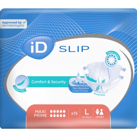 iD Expert Slip Maxi Prime L | 15 stuks