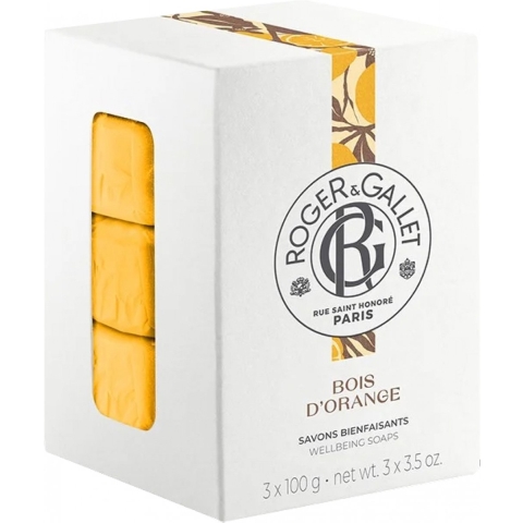 Roger&Gallet Bois d'Orange Weldadige Zeep | 3 x 100 g