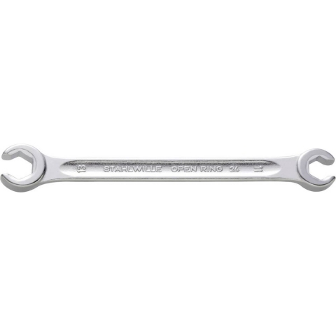 Stahlwille Dubbele ringsleutel | 10 x 11 mm 155 mm | met 6kant | 1 stuk - 41081011 41081011
