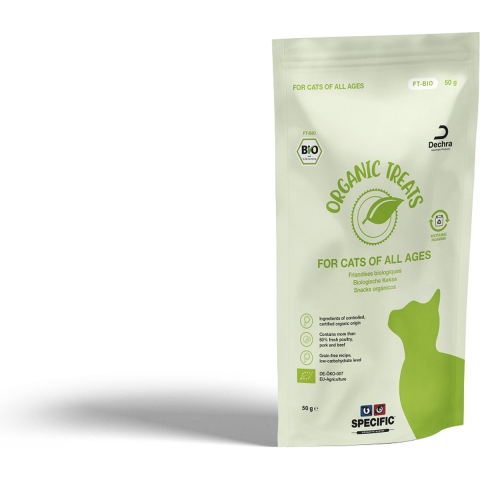 Specific FT-BIO Organic Treats | 8 x 50 g