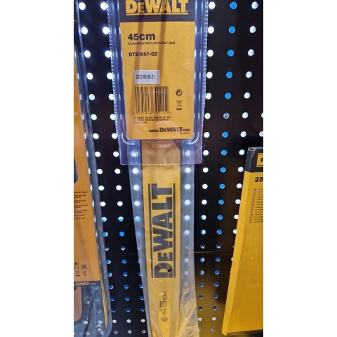 DeWalt 54V XR FLEXVOLT Kettingzaagzwaard + ketting | 45cm | OREGON - DT20687-QZ - DT20687-QZ