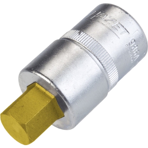 HAZET Dopsleutelbit 986A-1/2 · 1/2 inch (12,5 mm) vierkant hol · Binnen-zeskant-profiel · SW 1/2?