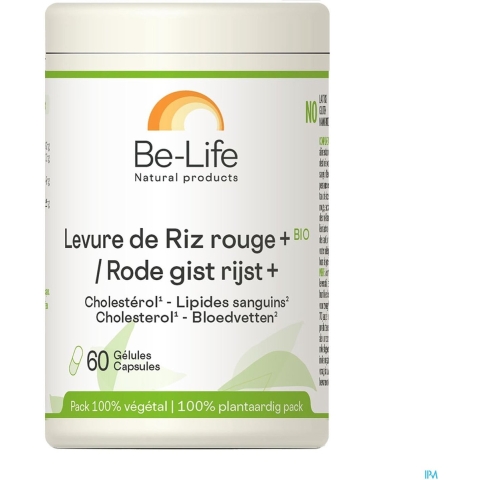 Be-Life Rode Gist Rijst + | 60 capsules