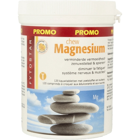 Fytostar Chew Magnesium | 120 kauwtabletten