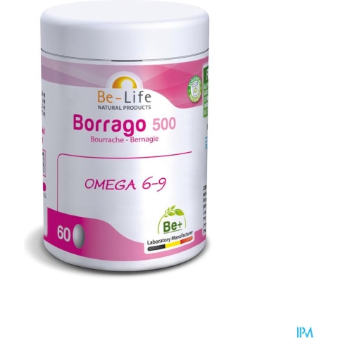 Be-Life Borrago 500 | 60 capsules
