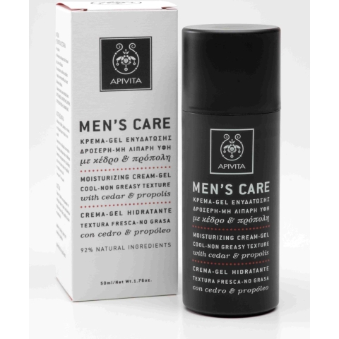 Apivita Men's Care Hydraterende Crème-Gel | 50 ml