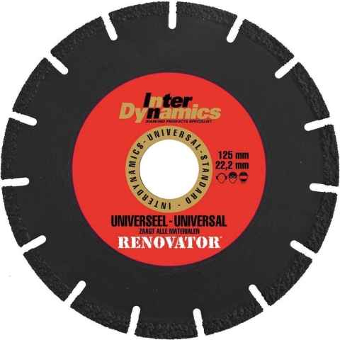 Inter Dynamics Renovator | Alleszaagblad | 125 mm | 145125
