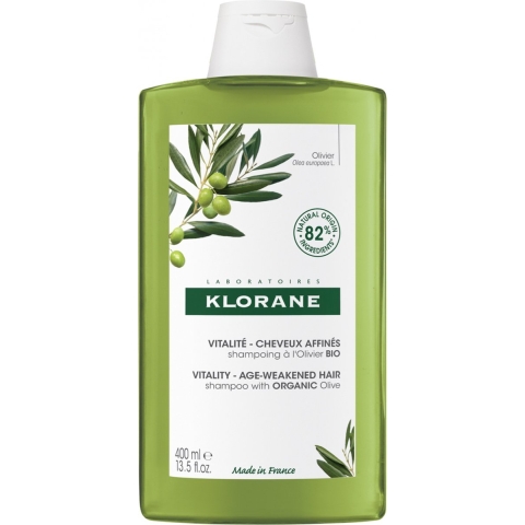 Klorane Shampoo met Essentieel Olijfextract | 400 ml
