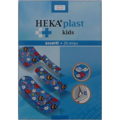 Heka Kinderpleisters 19 x 76 mm | 20 stuks