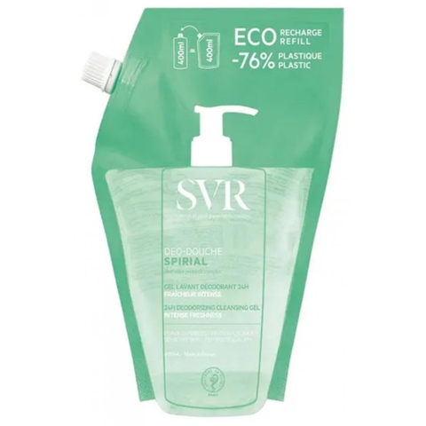 SVR Spirial Déo-Douche Navulling | 400 ml