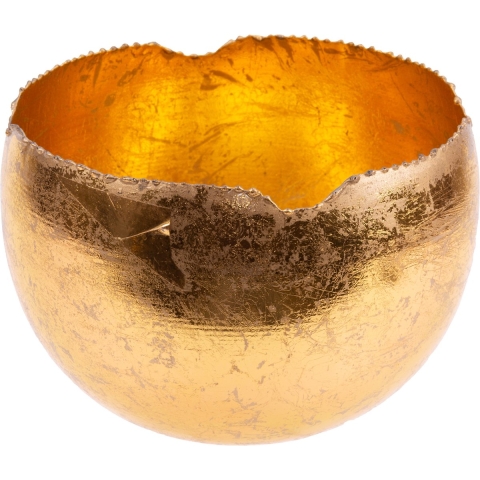 Cosy & Trendy Waxinelichthouder Goud - ø 15 cm