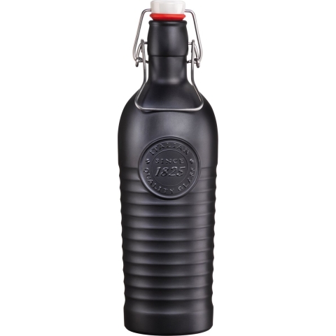 Bormioli Rocco Beugelfles / Weckfles Officina 1825 - Antraciet - 1.2 liter